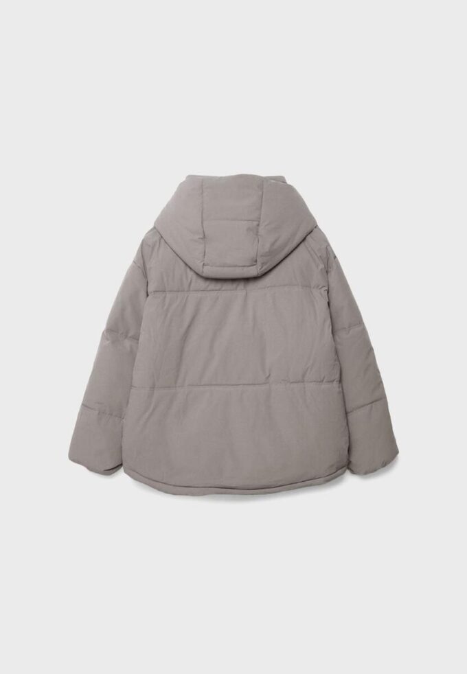 Oversize vadderad jacka med huva Oversize vadderad jacka med huva