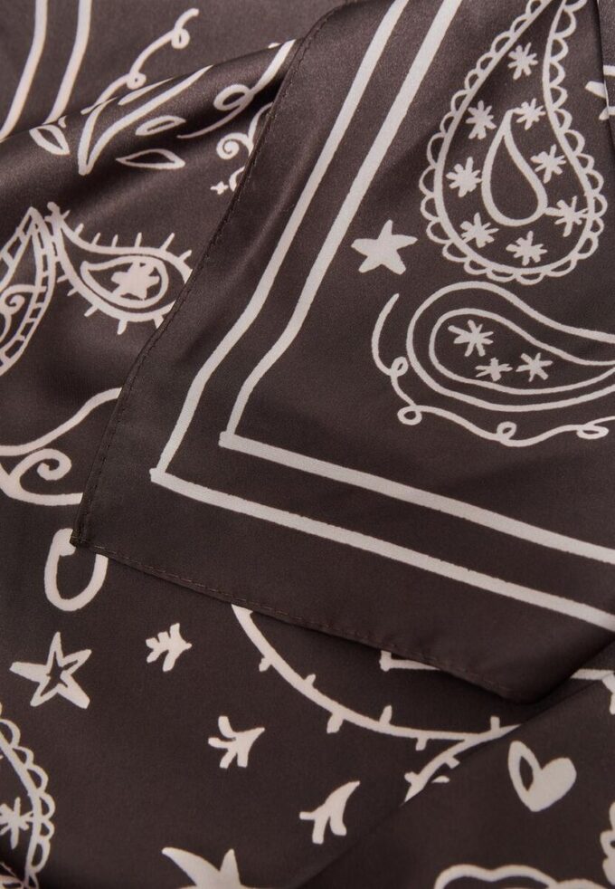 Paisley-blommig scarf