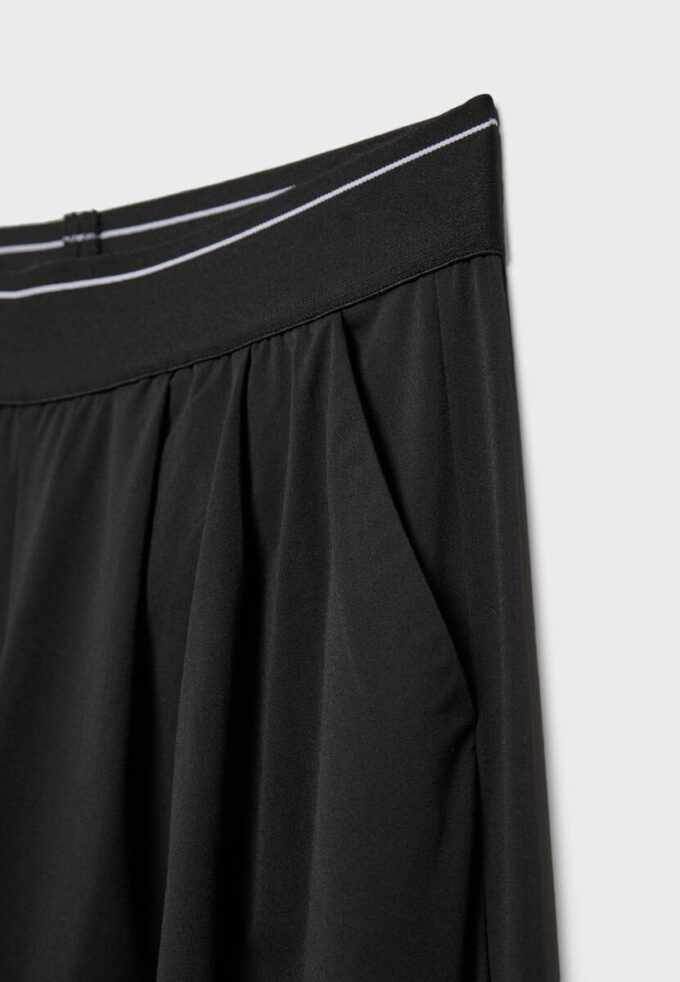 Palazzobyxor med Soft Touch-elastisk midja