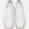 Platform-sneakers med genombrutna detaljer