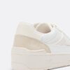 Platform-sneakers med genombrutna detaljer