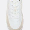 Platform-sneakers med genombrutna detaljer