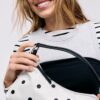 Polka Dot Moon crossbody-väska