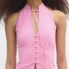 Qipao-halterneck-top med knappar Qipao-halterneck-top med knappar