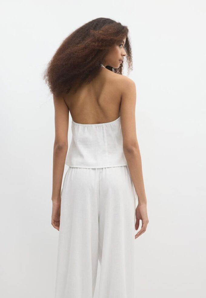 Qipao-halterneck-top med knappar Qipao-halterneck-top med knappar