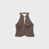 Qipao-halterneck-top med knappar Qipao-halterneck-top med knappar