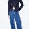 Raka jeans med fickor Raka jeans med fickor