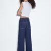 Raka jeans med fickor Raka jeans med fickor