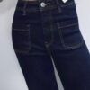 Raka jeans med fickor Raka jeans med fickor
