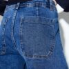 Raka jeans med fickor Raka jeans med fickor