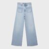 Raka jeans med fickor Raka jeans med fickor