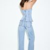 Raka jeans med strass