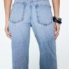 Raka jeans med strass