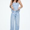 Raka jeans med strass