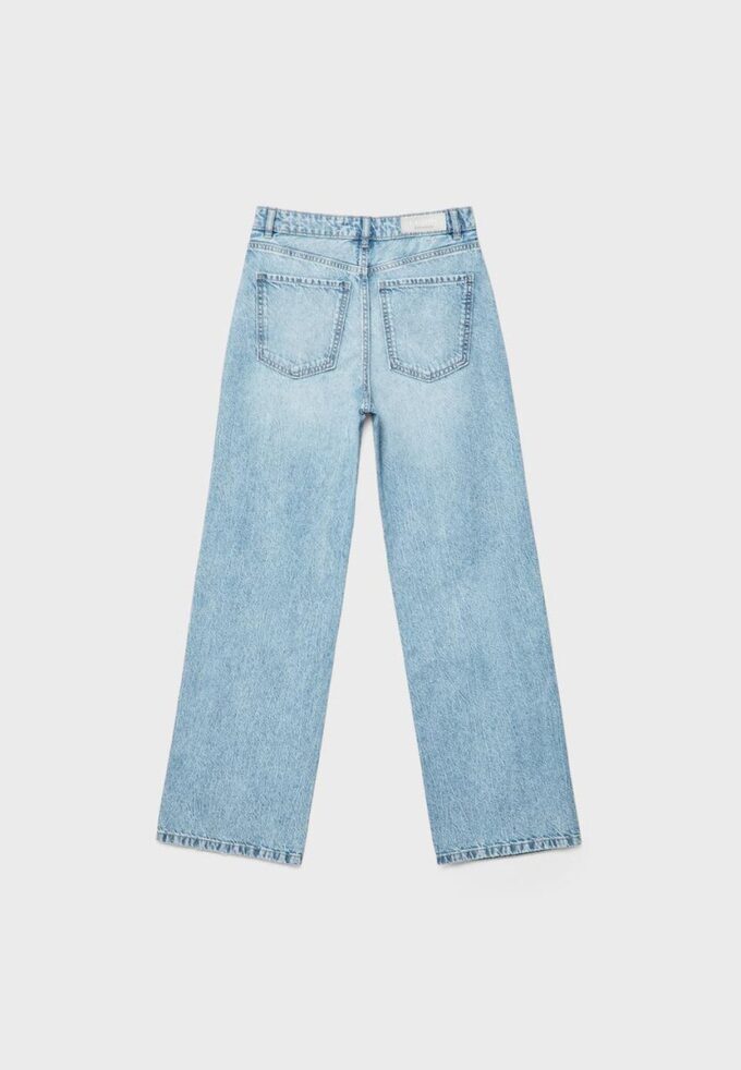 Raka jeans med strass