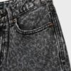 Raka jeans med Wide Leg och leopardmönster Raka jeans med Wide Leg och leopardmönster