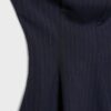Randig ärmlös peplum-top Randig ärmlös peplum-top