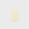 Ribbad T-shirt med racerback
