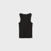 Ribbad T-shirt med racerback