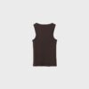 Ribbad T-shirt med racerback