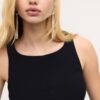 Ärmlös peplum-toppar