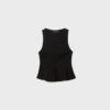 Ärmlös peplum-toppar