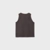Ärmlös T-shirt med broderade nitar