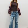 Rynkad bodysuit