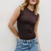 Rynkad bodysuit