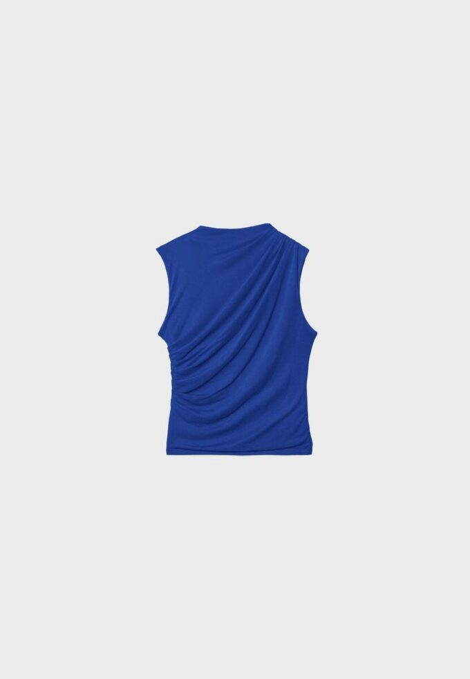 Rynkad T-shirt i tyll