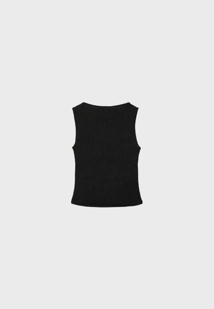 Rynkad T-shirt med struktur Rynkad T-shirt med struktur