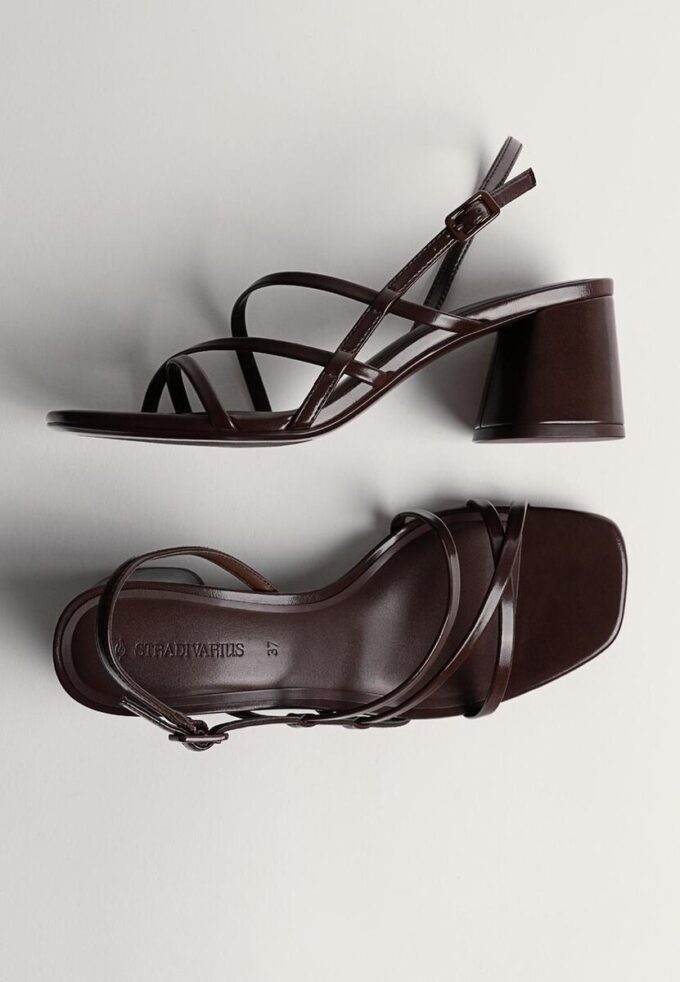 Sandaler med blockklack