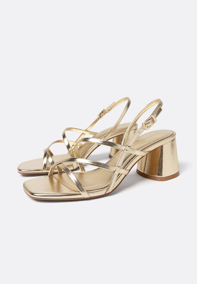 Sandaler med blockklack