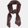 Scarf med bettdetalj
