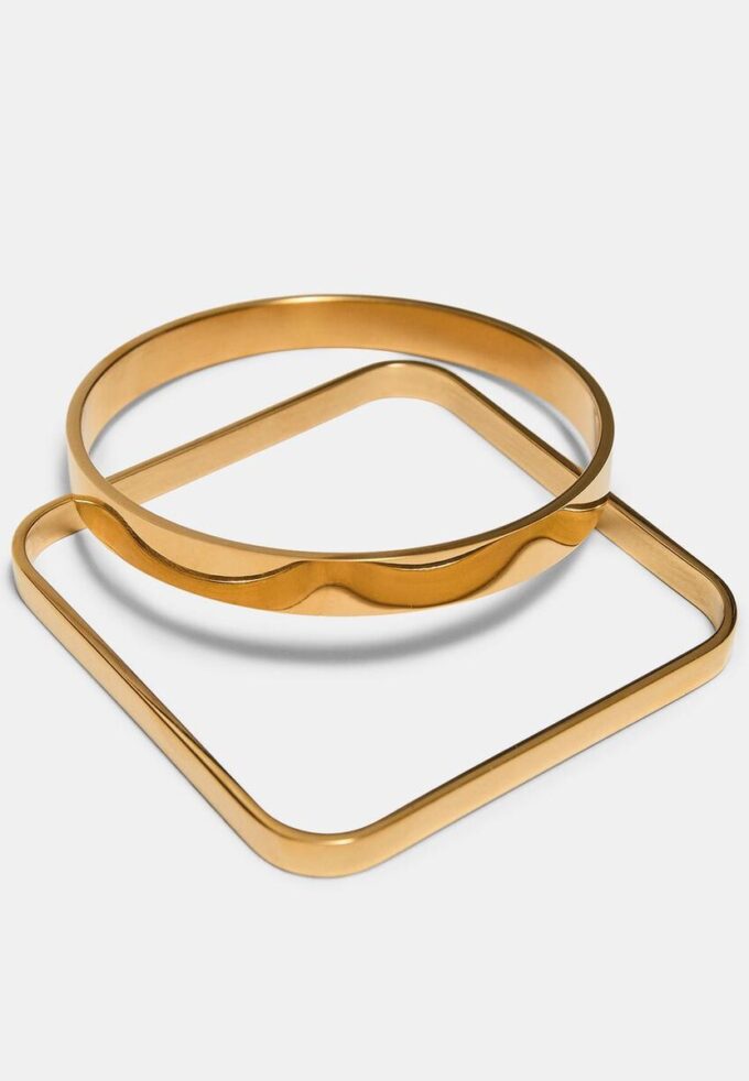 Set med 2 kombinerade vattentäta armband