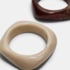 Set med 2 styva armband