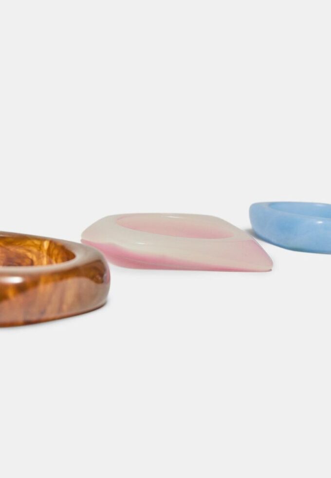 Set med 3 matchande armband
