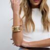 Set med 3 styva armband