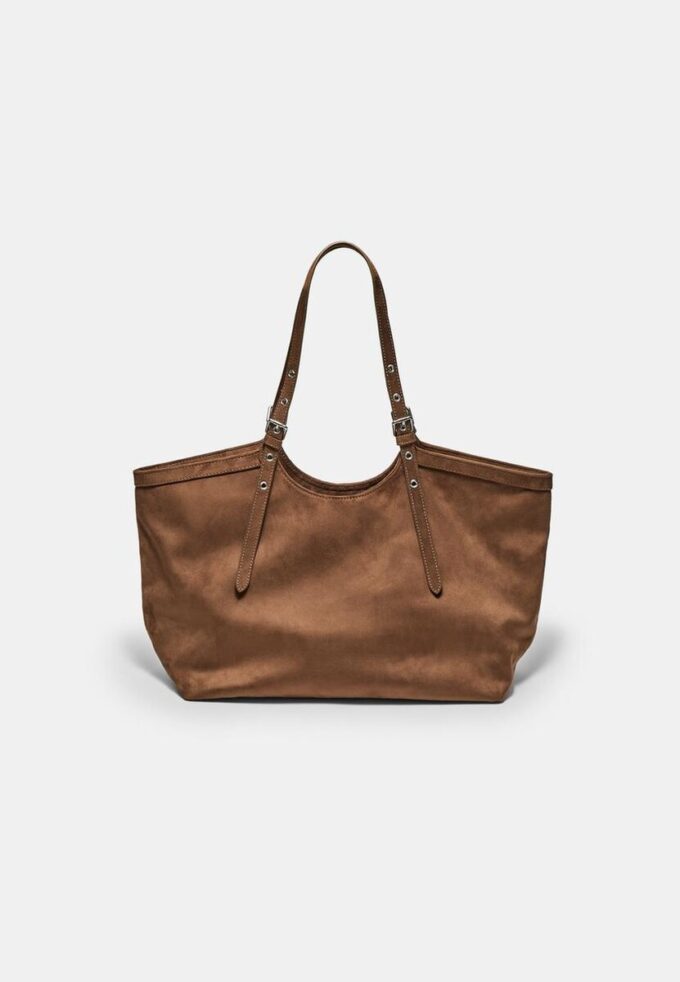 Shopperväska med mini-spänne