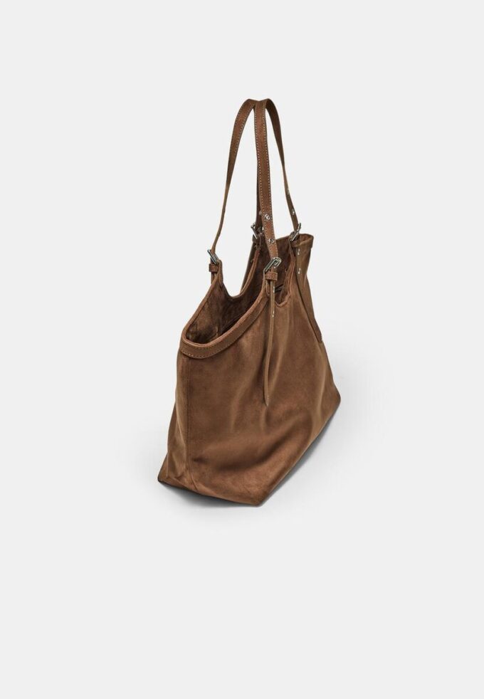 Shopperväska med mini-spänne