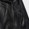 Skinnjacka i biker-stil