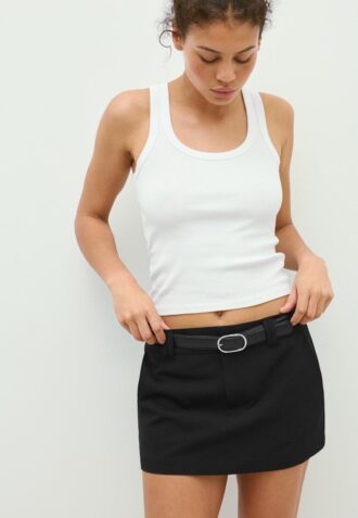 Skort med bälte