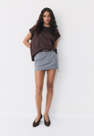 Skort med bälte