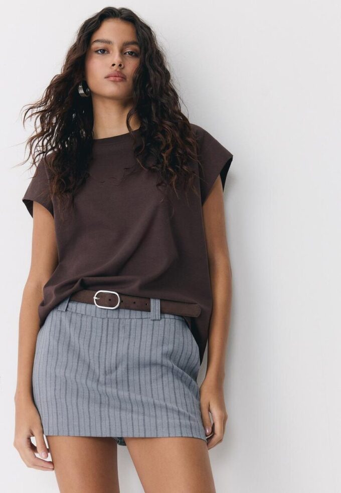 Skort med bälte