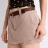 Skort med bälte Skort med bälte