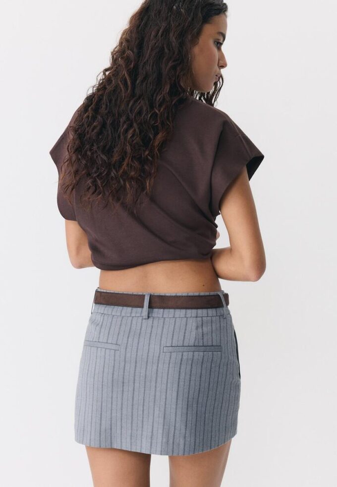 Skort med bälte