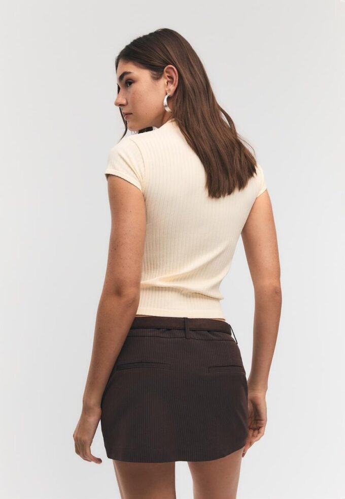 Skort med bälte