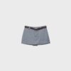 Skort med bälte