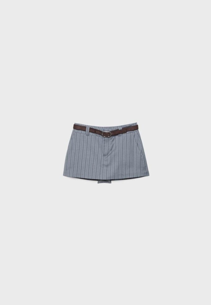 Skort med bälte