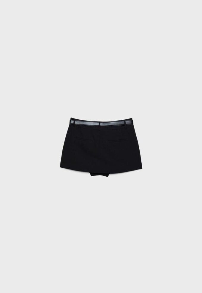 Skort med bälte